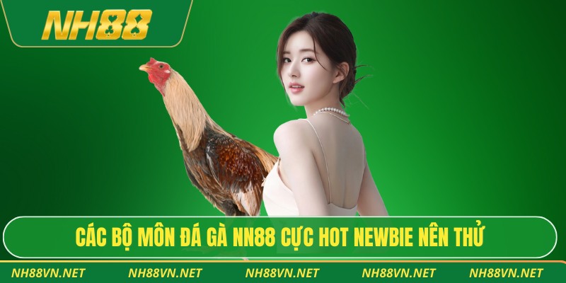 Các bộ môn đá gà NH88 cực hot newbie nên thử